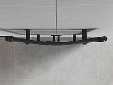 Сушка для рушників MEXEN ARES 120х60 ANTHRACITE водяна, фото 5