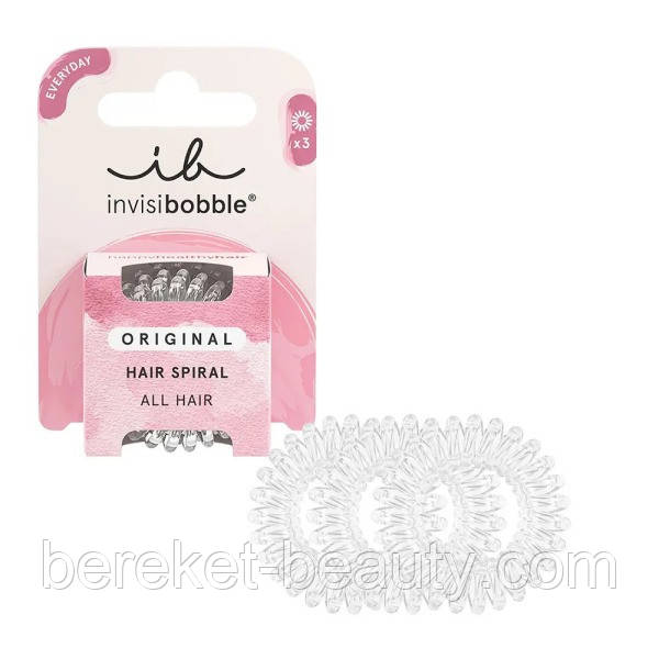 Гумка-браслет для волосся invisibobble ORIGINAL Crystal Clear