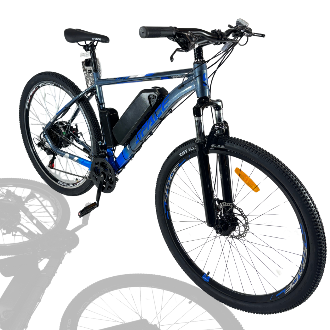 Електровелосипед E-Titan 27.5" SPACE MERCURY 2025 48 В 450Вт 15 Ah/ до 65 км запас ходу+індикаторна ручка+Pas-ассистент