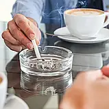 Попільничка Pasabache скляна кругла Bistro 105 мм 54036/sl, фото 2