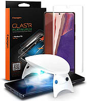 Захисне скло Spigen для Samsung Galaxy Note 20 Glas.tR Platinum (AGL01452)