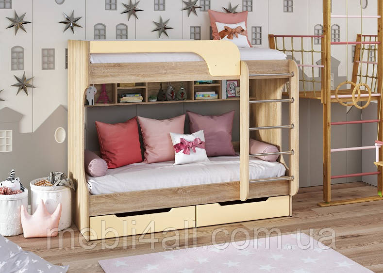Юнга - двоповерхове дитяче ліжко, фото 1