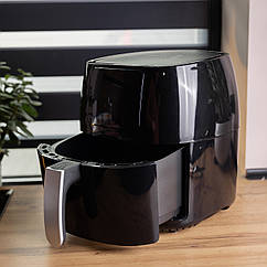 Аерофритюрниця без масла на 5 л Мульті піч сенсорне управління Sokany аерогриль сенсорне керування 1400 Вт Lugi