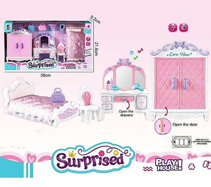 Меблі для ляльок Спальня (5S630), фото 1