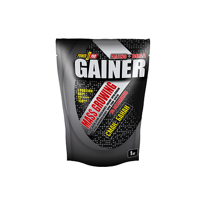 Купити Power Pro Gainer Amino+BCAA 1000 г Банан, фото 1
