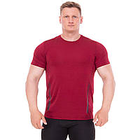 Футболка чоловіча LIDONG LD-0326 (поліестер, розмір XL, Червоний)