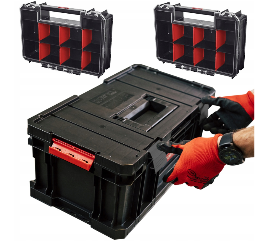 Скринька з 2 органайзерами MULTI Qbrick System TWO TOOLBOX PLUS (5901238251606)