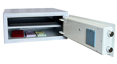 Griffon S.20.E Laptop 17" | Компактний меблевий сейф з електронним замком для зберігання ноутбуку, техніки та документів, фото 4