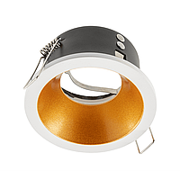 Світильник врізний точковий GTV ELVA OP-ELVAOBM-13, IP54, білий/мідь