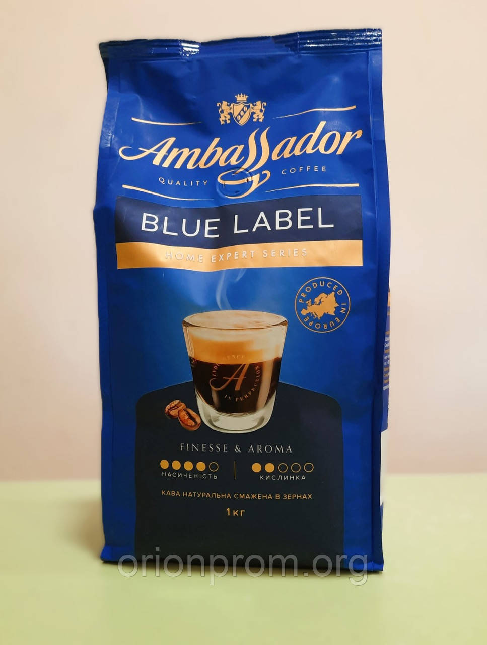 Кава Ambassador Blue Label 1 кг зернова