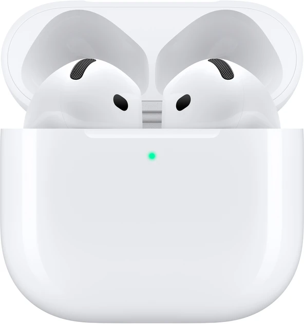Бездротові навушники AirPods 4 в зарядному футлярі