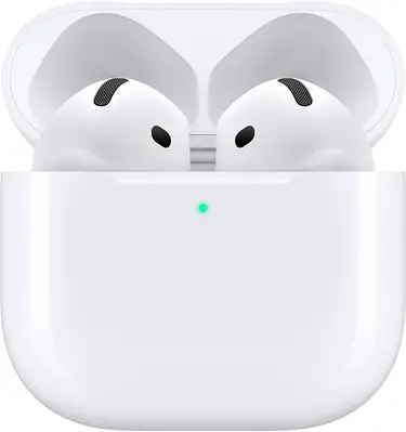 Бездротові навушники AirPods 4 в зарядному футлярі