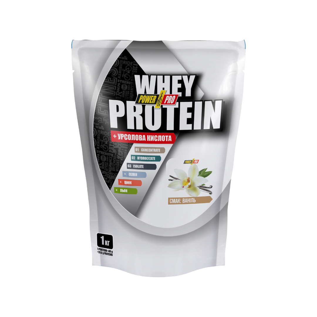 Протеїн Power Pro Whey Protein 1 кг (ваніль)