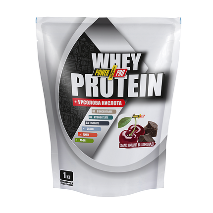 Протеїн Power Pro Whey Protein 1 кг Вишня, фото 1