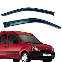 Дефлектори вікон (вітровики) для Renault Kangoo I 1997-2007 накладні (DEFL) Q2