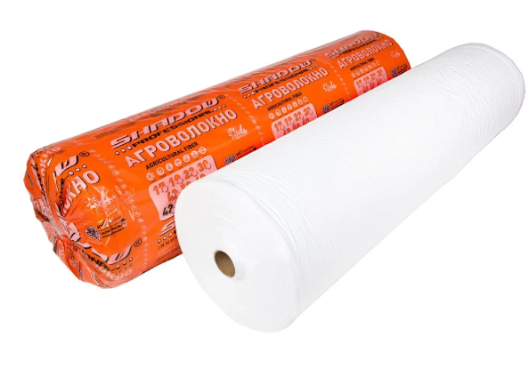 Спандбонд білий покривний із посиленим краєм 30 г/м² 10.5 Х100 м "Shadow" Чехія, фото 1