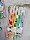 Набір кольорових маркерів 6 шт SUGAR COLOR, фото 3