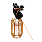 Конячка хобі хорс ворона 70 см