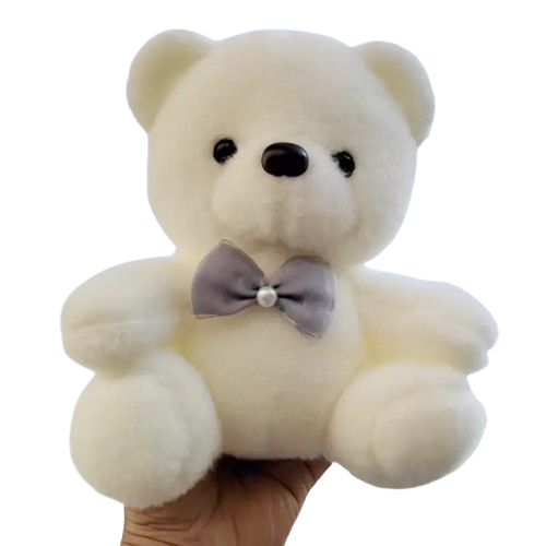 Білий Тедді. М'яка іграшка білий ведмедик 24 см, фото 1