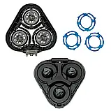 Лезо ножі блок, насадка до бритви Philips S5000 S5370 S5571 S5420 S5140 S5078 S5077 S5050 S5082 S5380 S5400, фото 4