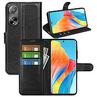 Чохол-книжка Litchie Wallet для Oppo A98 5G / A1 5G Black