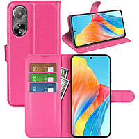 Чохол-книжка Litchie Wallet для Oppo A98 5G / A1 5G Rose
