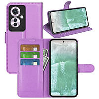 Чохол-книжка Litchie Wallet для Oppo Reno 11F 5G​​​​​​​ Violet