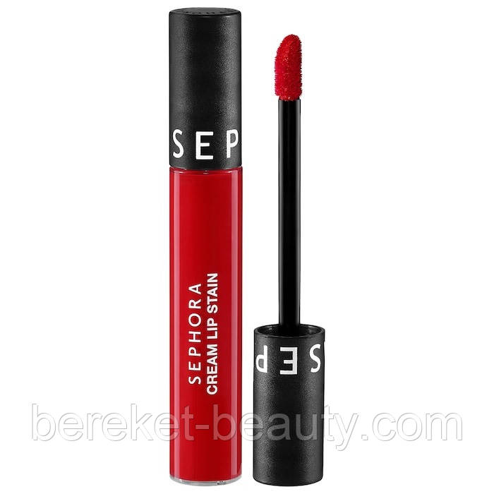 Рідка помада для губ Sephora Cream Lip Stain (01 always red)