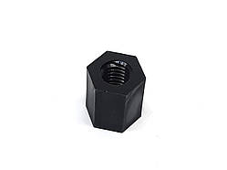 Нейлонова стійка M6x12 шестигранна чорна для плат