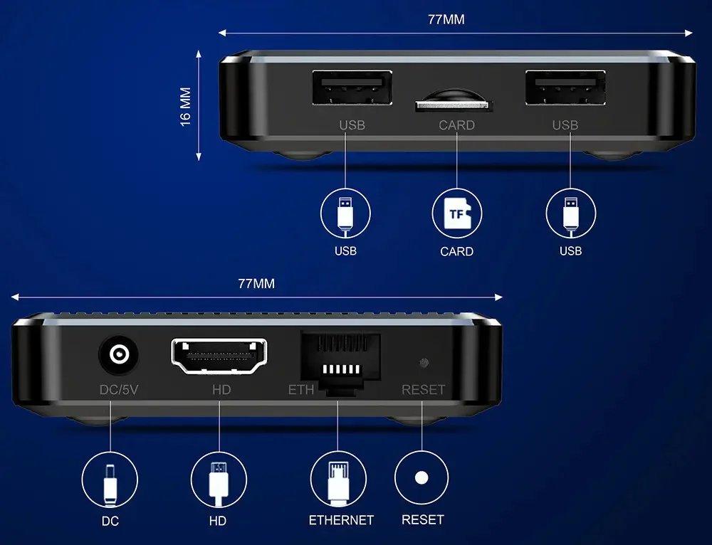 смарт приставка х98