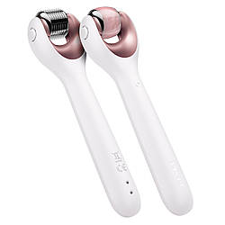 Електронний ролер для обличчя з мікроголками GESKE MicroNeedle Face Roller 9в1 starlight