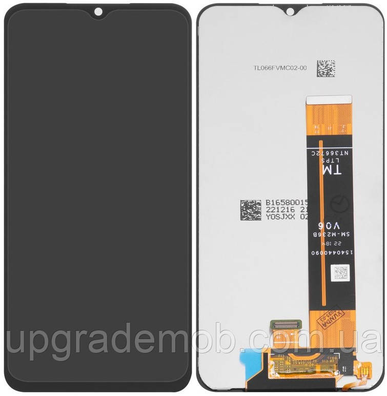 Дисплей модуль тачскрин Samsung A135 Galaxy A13 4G /A137 /A236 / M135 /M236 /M336 чорний оригінал SM-A135F V06