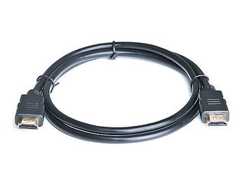 Кабель REAL-EL HDMI 2.0, 1 м, чорний — надійне передавання відео та звуку (EL123500011)