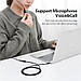 Кабель Vention 3.5 мм — 3.5 мм (M/F), 3 м, Black (BHBBI), фото 4
