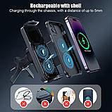 Універсальна автомобільна зарядка Samsung Galaxy Fold 6 | 5 | 4 з поворотним механізмом, фото 10