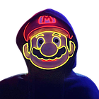 Неонова маска Супер Маріо маска Led