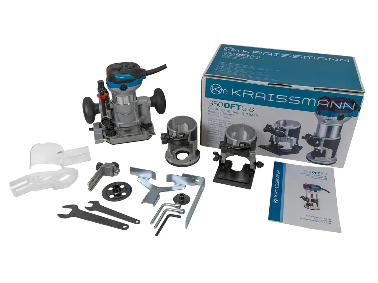 Фрезер Kraissmann 950 OFT 6-8 (3 бази, плавний пуск, підтримка обертів) ®