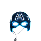 Маска неонова на підлогу обличчя Капітан Америка