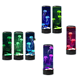 Нічник акваріум медузи 29см. Jellyfish Night Lamp, фото 2