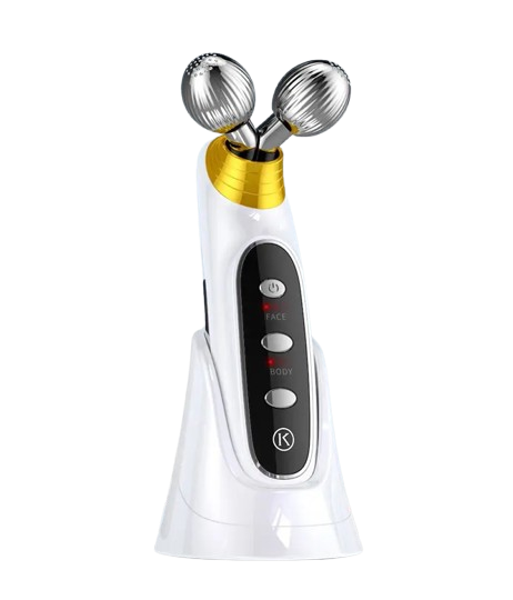 Мікрострумовий роликовий EMS+RF масажер для обличчя KAKUSAN KKS-147, фото 1