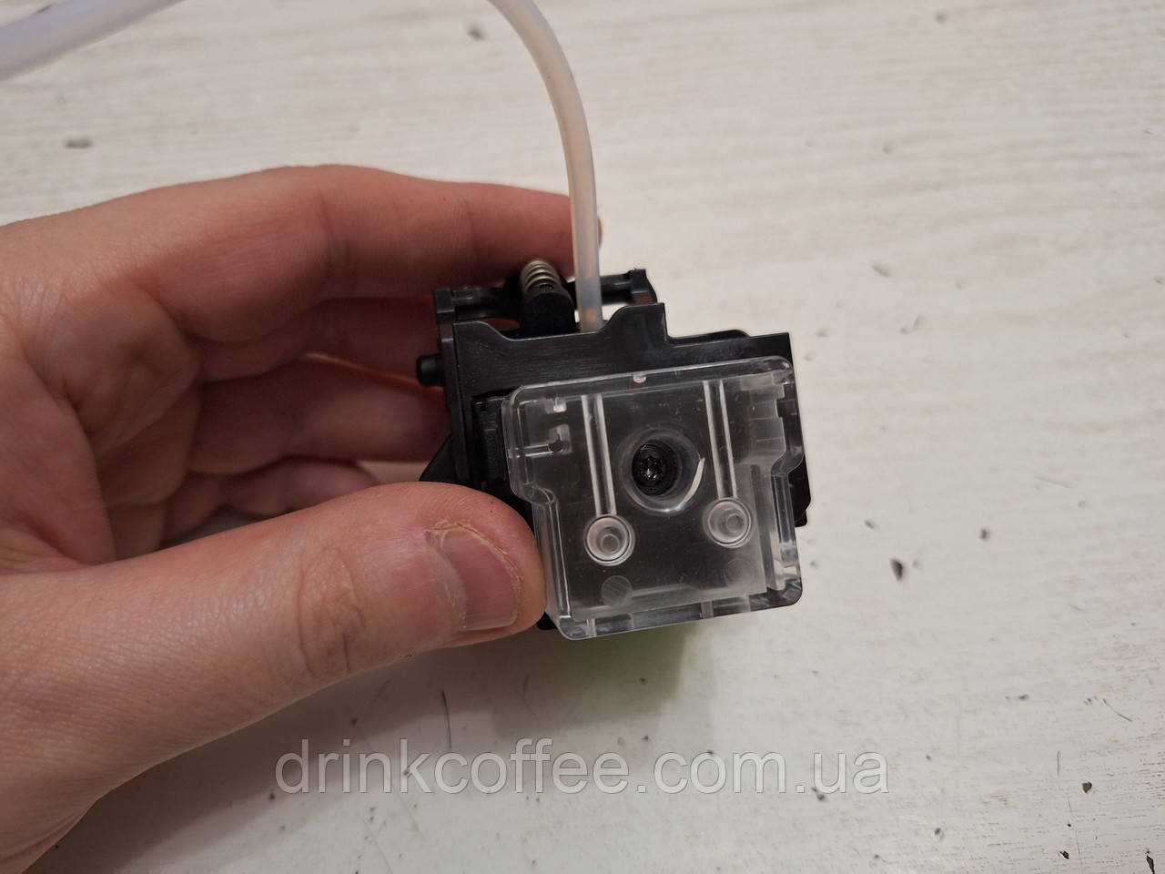 Корпус вузла під молочник без плати для кавомашини SAECO PicoBaristo Deluxe SM5570_5 б/у