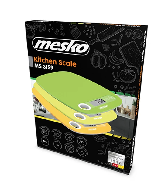Ваги кухонні Mesko MS 3159orange