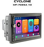 Автомобільний мультимедійний комплекс Cyclone MP-7086A V3 Android, фото 3