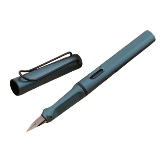 Перова чорнильна ручка, колір матовий зелений, фото 1