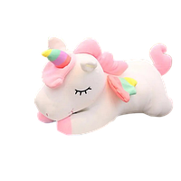 М'яка іграшка Білий Єдиноріг. Плюшевий білий Єдиноріг 30 СМ