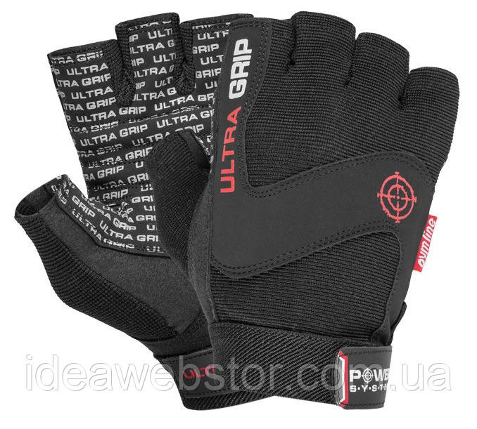 Рукавички для фітнесу Power System PS-2400 Ultra Grip Black XXL