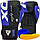 Професійні боксерські рукавички для боксу та єдиноборств RDX F4 Boxing Sparring Gloves BLUE 10 унцій + КАПА, фото 3