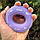 Еспандер кистьовий силіконовий PowerPlay PP-4331 Hand Grip Medium 20-25-30 кг. Фіолетовий, фото 5