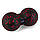 Масажний м'яч подвійний PowerPlay PP-4352 Epp foam peanut ball (d8*16cm.) Чорно/Червоний, фото 3