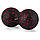 Масажний м'яч подвійний PowerPlay PP-4352 Epp foam peanut ball (d8*16cm.) Чорно/Червоний, фото 4